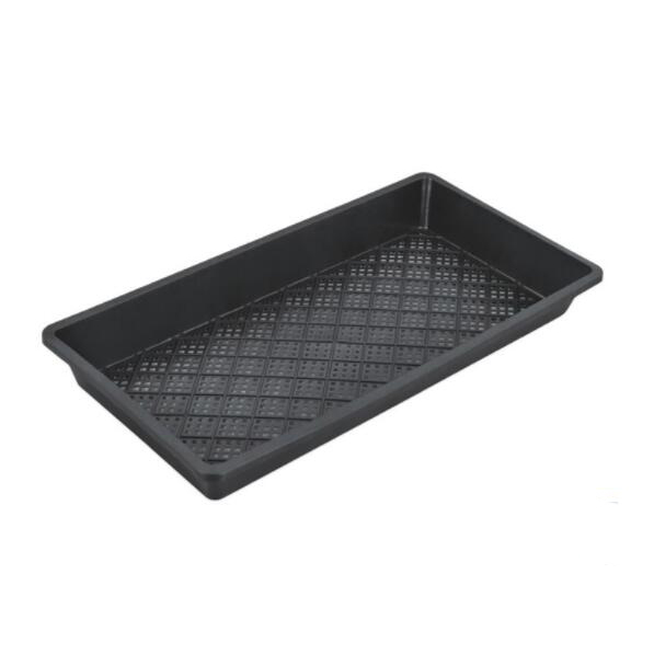 Cheap garden injection molded rectangular pot carry tray