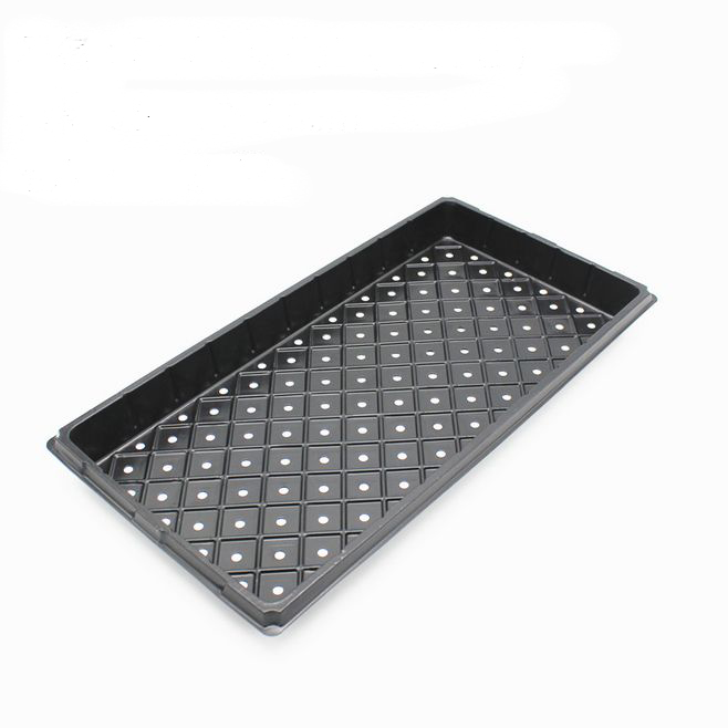 Multifunctional Plastic Plant Microgreen Saucer sprouting Tray with holes no holes choice