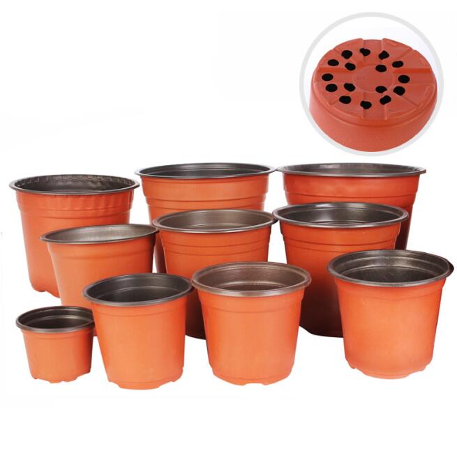 9 inch 23cm cheap Plastic Planting Pots planter container made in China